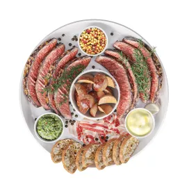 Meat Plate With Steak Spices